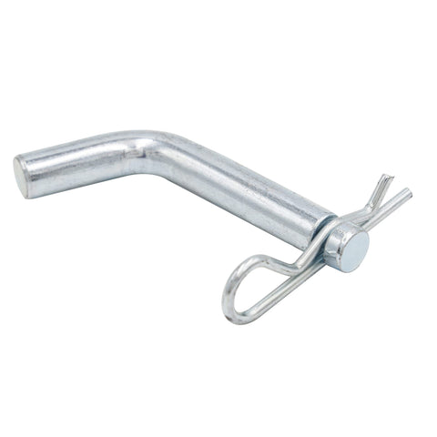 Standard Steel TOWSMART Bent Hitch Pin with Clip, 1/2 in. Diameter Pin, Fits 1-1/4 in. Receivers