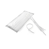 CURT Plastic Zip Ties, 7-1/4-Inch Long, White, 100-Pack