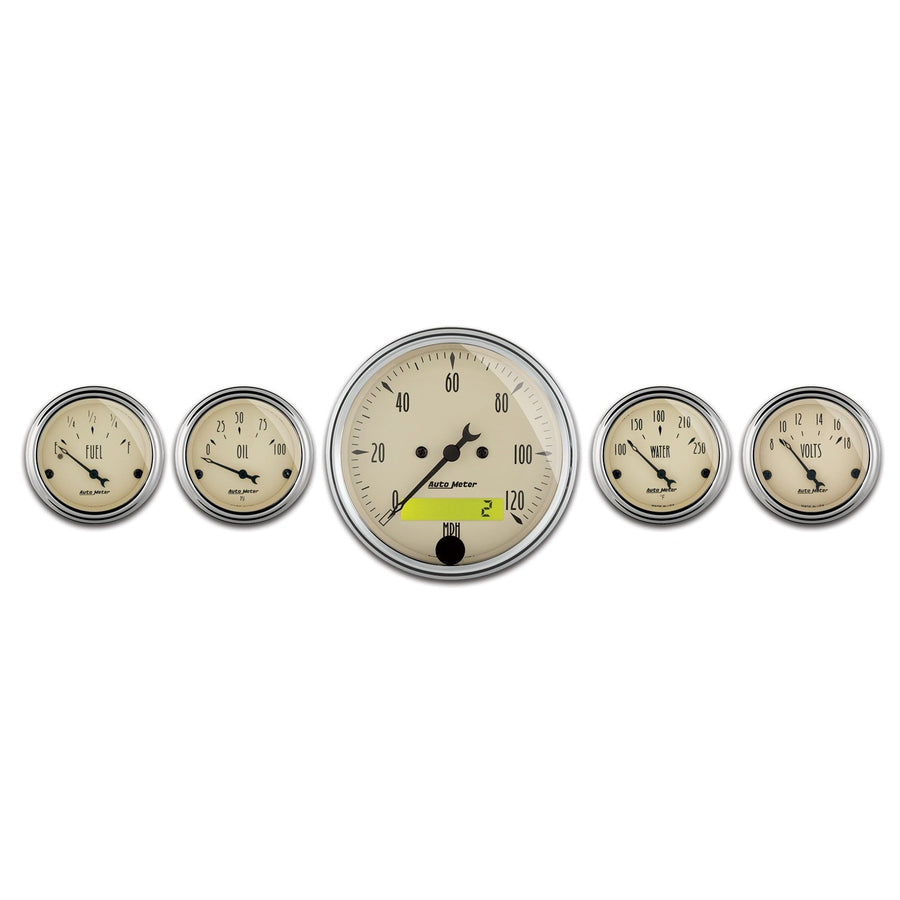 Auto Meter Street Rod 1809 Antique Beige Kit