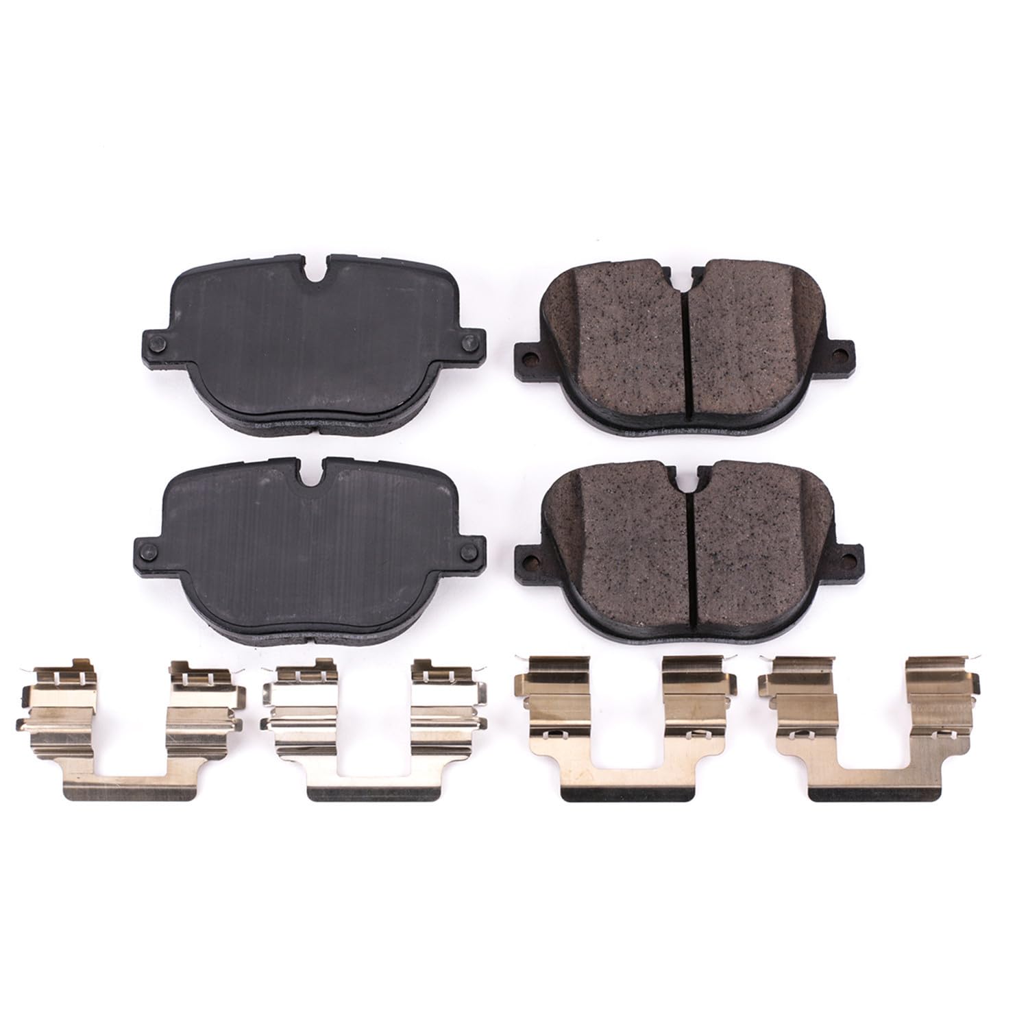 Z17 Power Stop Rear Ceramic Brake Pads with Hardware For Land Rover Range Rover 2010-2012, Land Rover Range Rover Sport 2010-2013 [Model Specific]