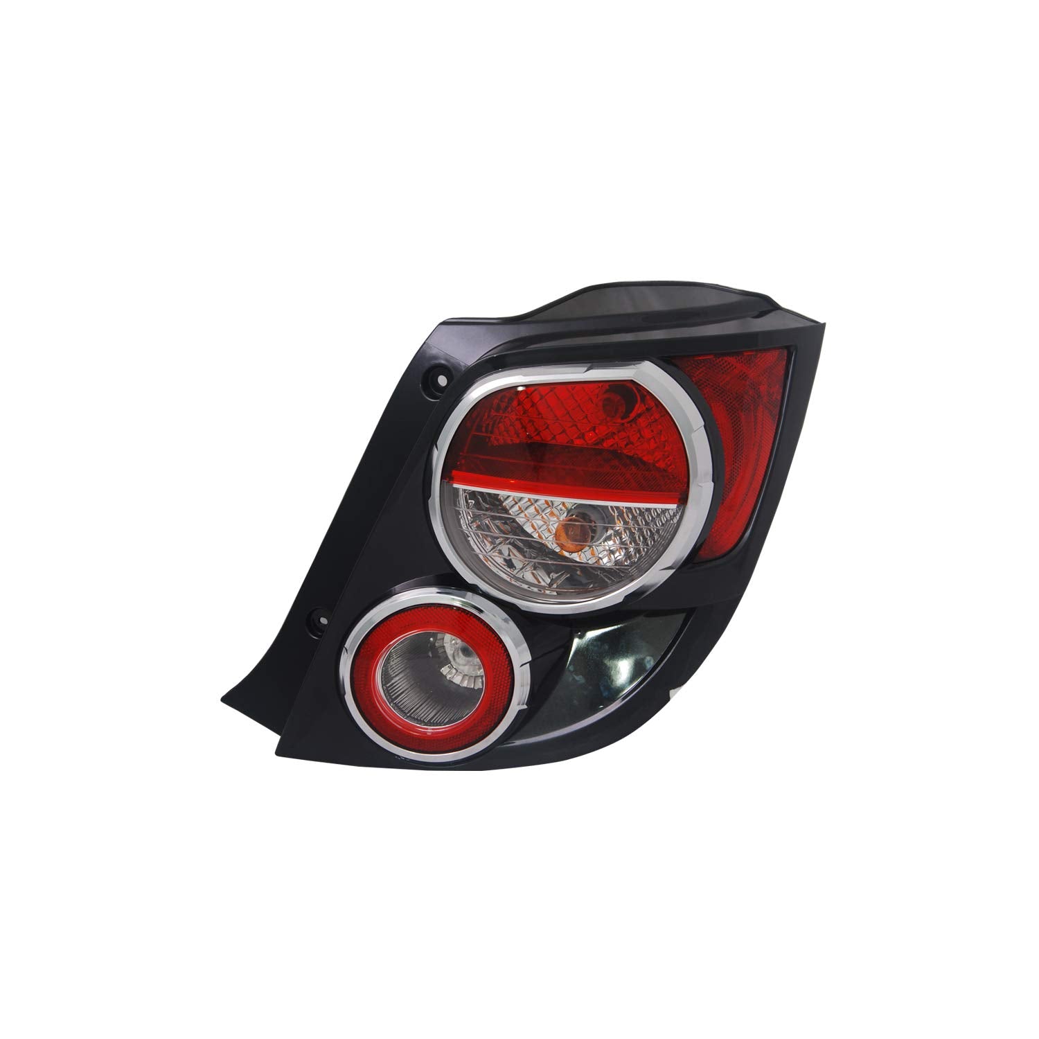 Right TYC Tail Light Assembly Compatible with 2012-2016 Chevrolet Sonic