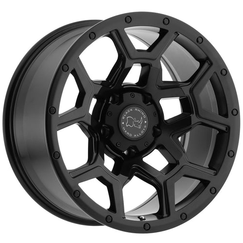 OVERLAND BLACK RHINO 17x9.5 5/127 ET-18 CB71.6 MATTE BLACK