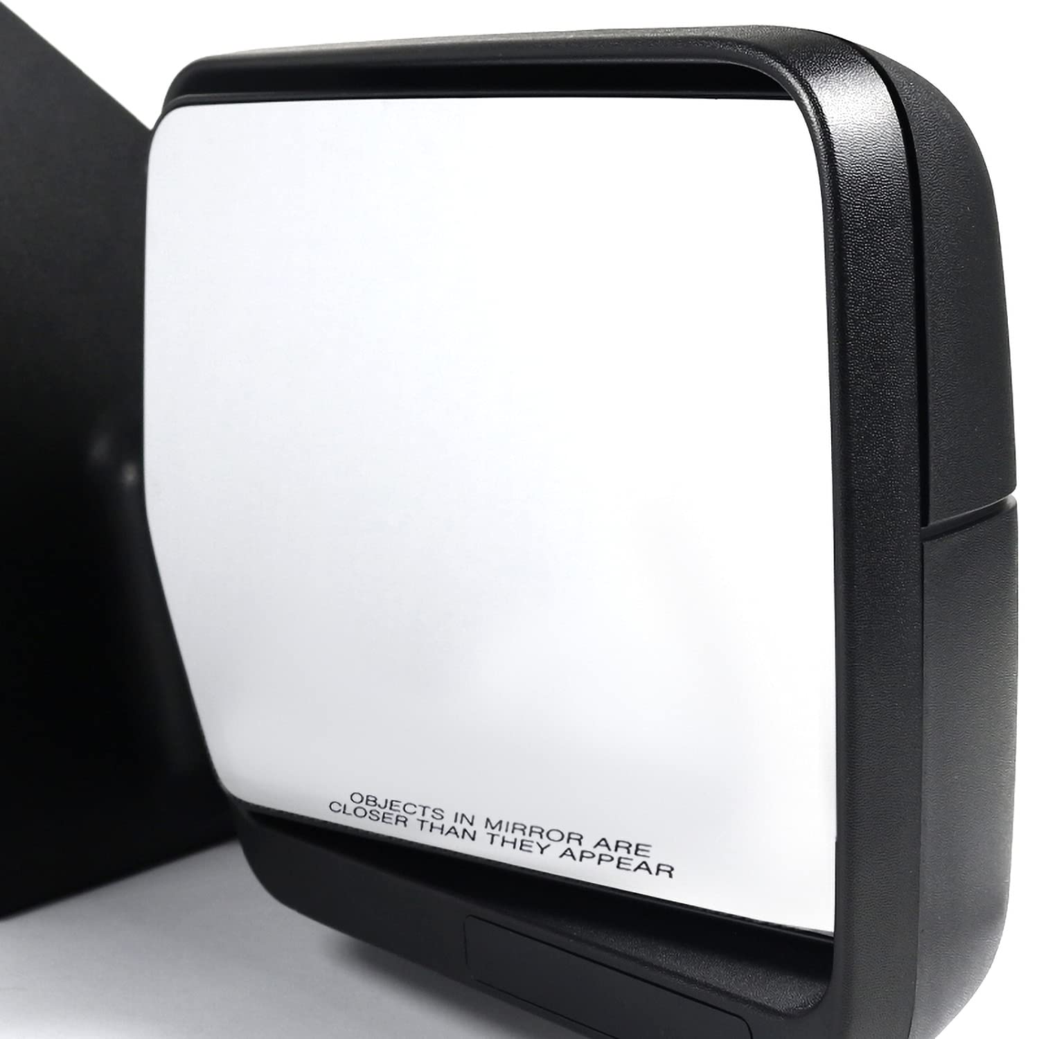 Spec-D Tuning Manual Fold Right Passenger Side Non Heated Side Mirror Compatible with 2004-2014 Ford F150 F-150 Truck