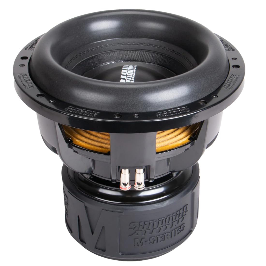 M12 Sundown Audio Car Subwoofer – 12" Dual 1 Ohm, 2000W RMS/4000W Peak, 3" Aluminum VC, 35mm Xmax, Mega Roll Surround, Quad-Stacked Magnet, Low-Distortion Car Audio Sub