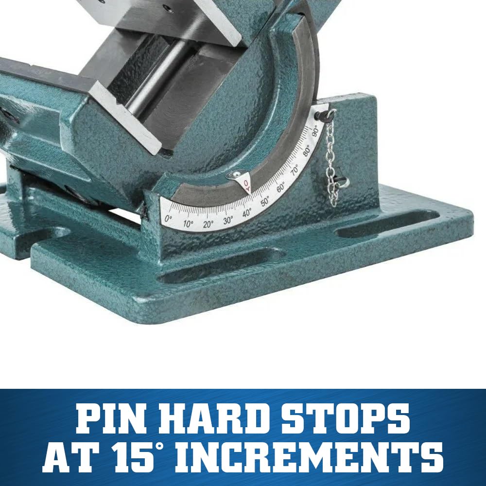 Wilton Angle Drill Press Cradle-Style Vise, 3" Jaw Width & Opening, 1-1/8" Jaw Depth (Model CR3)
