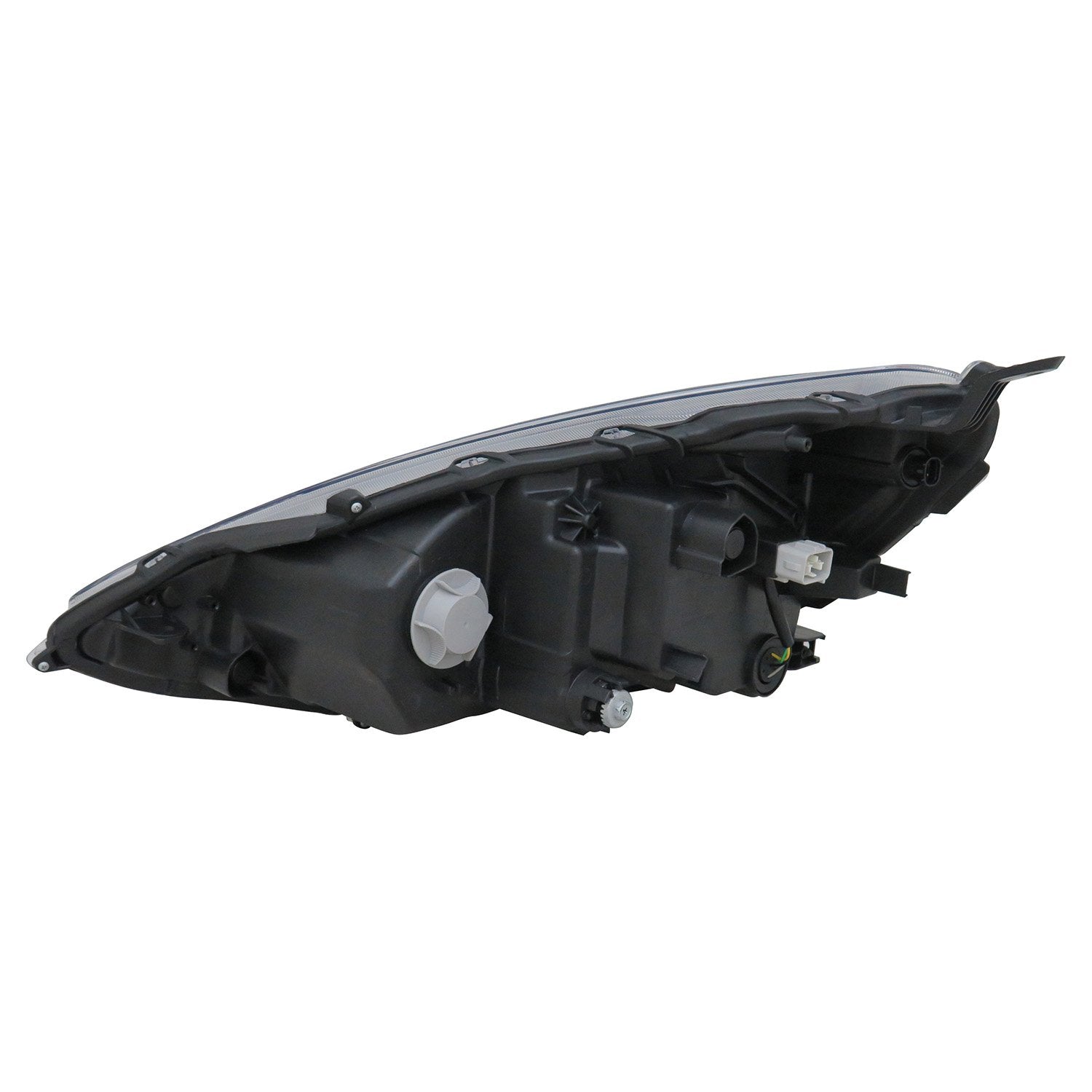 Right TYC Headlight Assembly Compatible with 2015-2017 Toyota Prius C