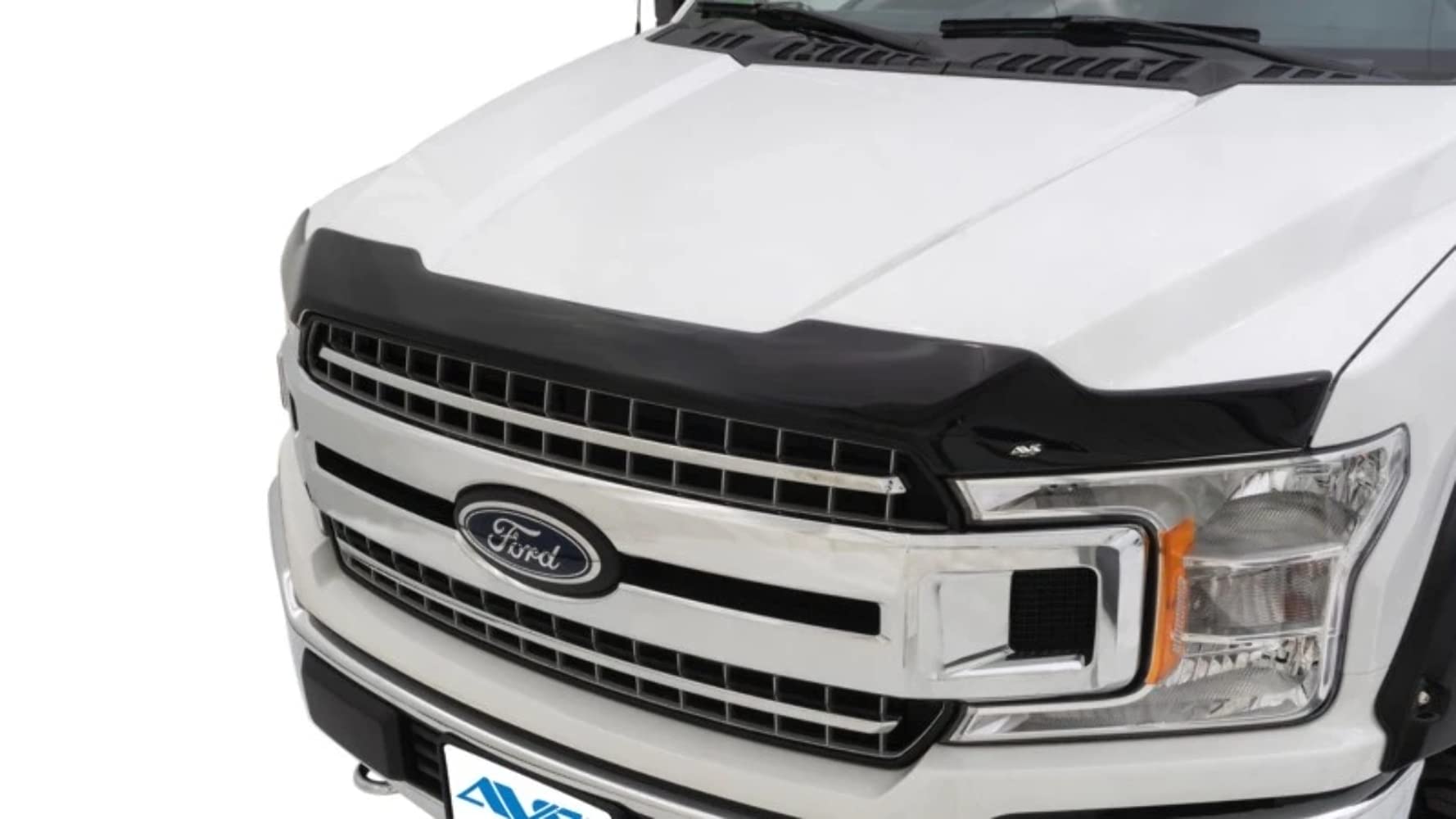 Aeroskin Hood Protector Auto Ventshade [AVS] | Fits 2006-2014 Honda Ridgeline | Low Profile Deflector/Bug Shield - 1 pc., Smoke | 322036