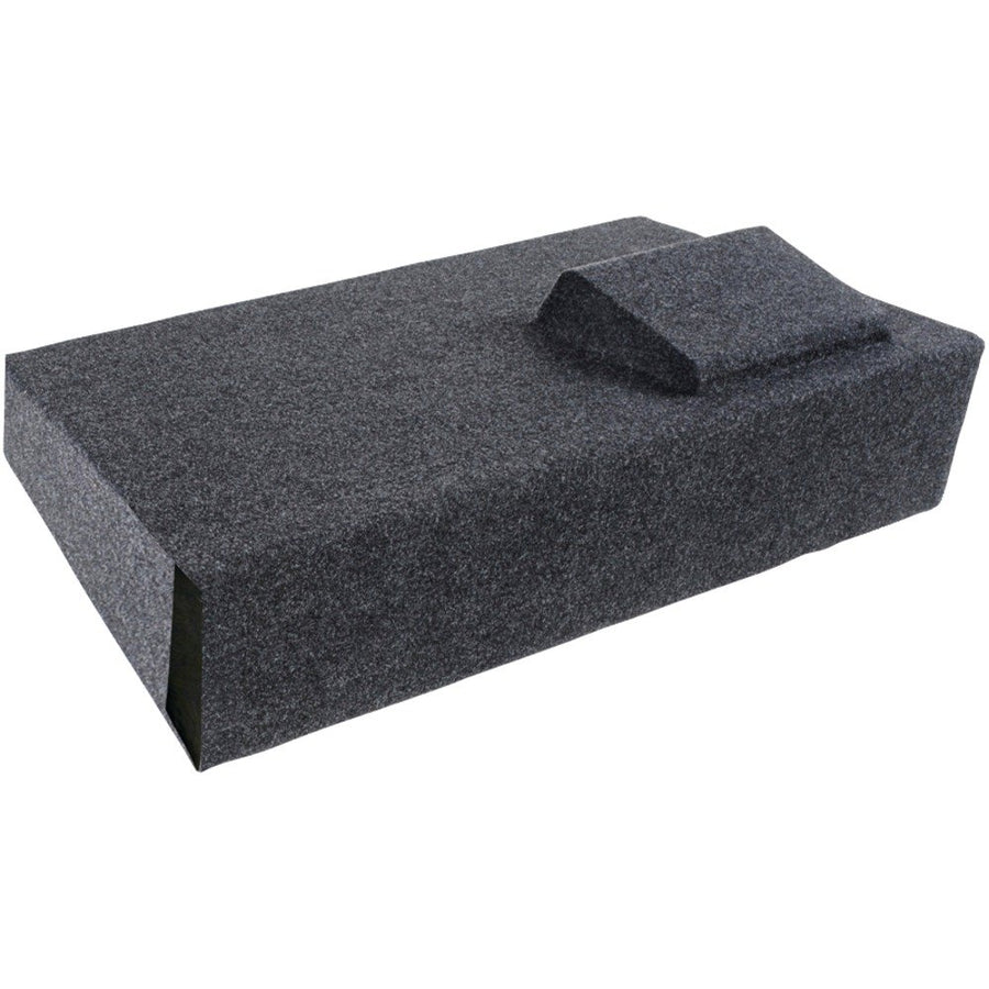 Single Bbox Vented 12 Inch Subwoofer Box - Premium Subwoofer Box Improves Audio Quality, Sound & Bass - Fits 2007 & up Chevrolet/GMC Silverado/Sierra Crew Cab - Car Subwoofer Boxes & Enclosures