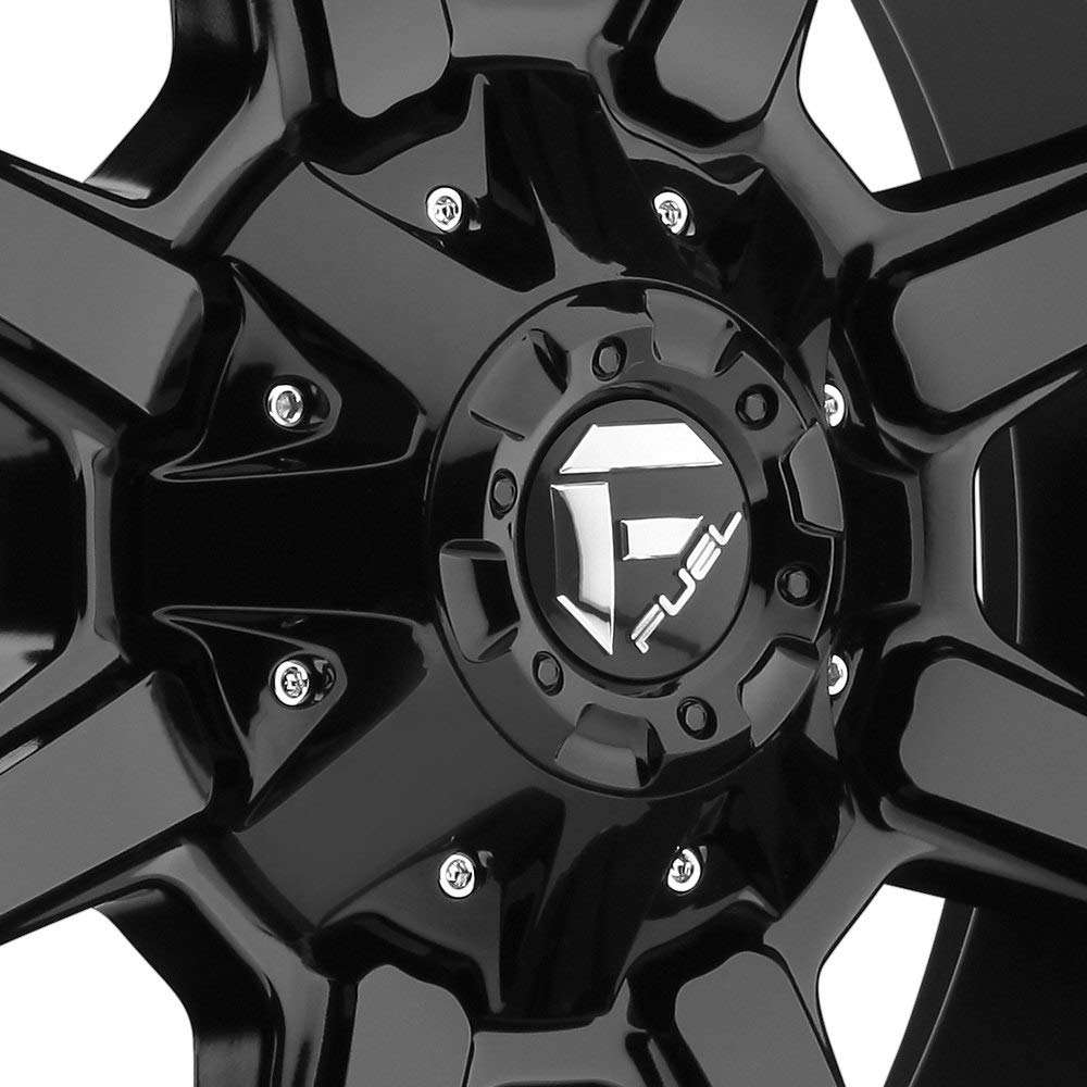 D575 FUEL Coupler Black Wheel with Painted (18 x 9. inches /5 x 114 mm, -12 mm Offset)