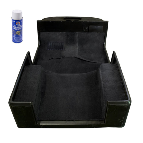 Black Deluxe Replacement Carpet Kit for Jeep Wrangler (1997-2006)
