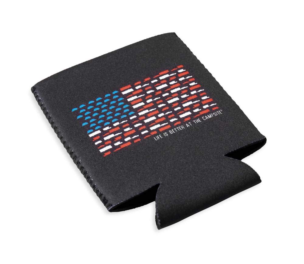LIBATC Can Sleeve Camco 53378 - Patriotic Flag