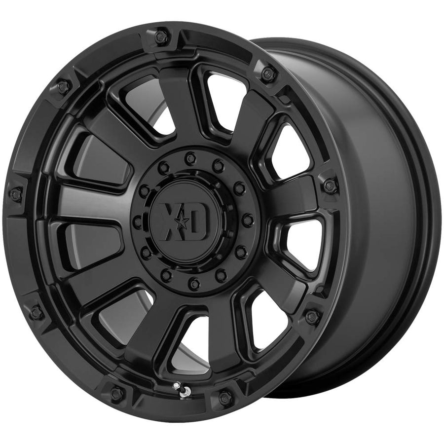 Xd852 Gauntlet Satin Black Wheel XD Wheels with Alloy Steel (20 x 10. inches /5 x 78 mm, -18 mm Offset)