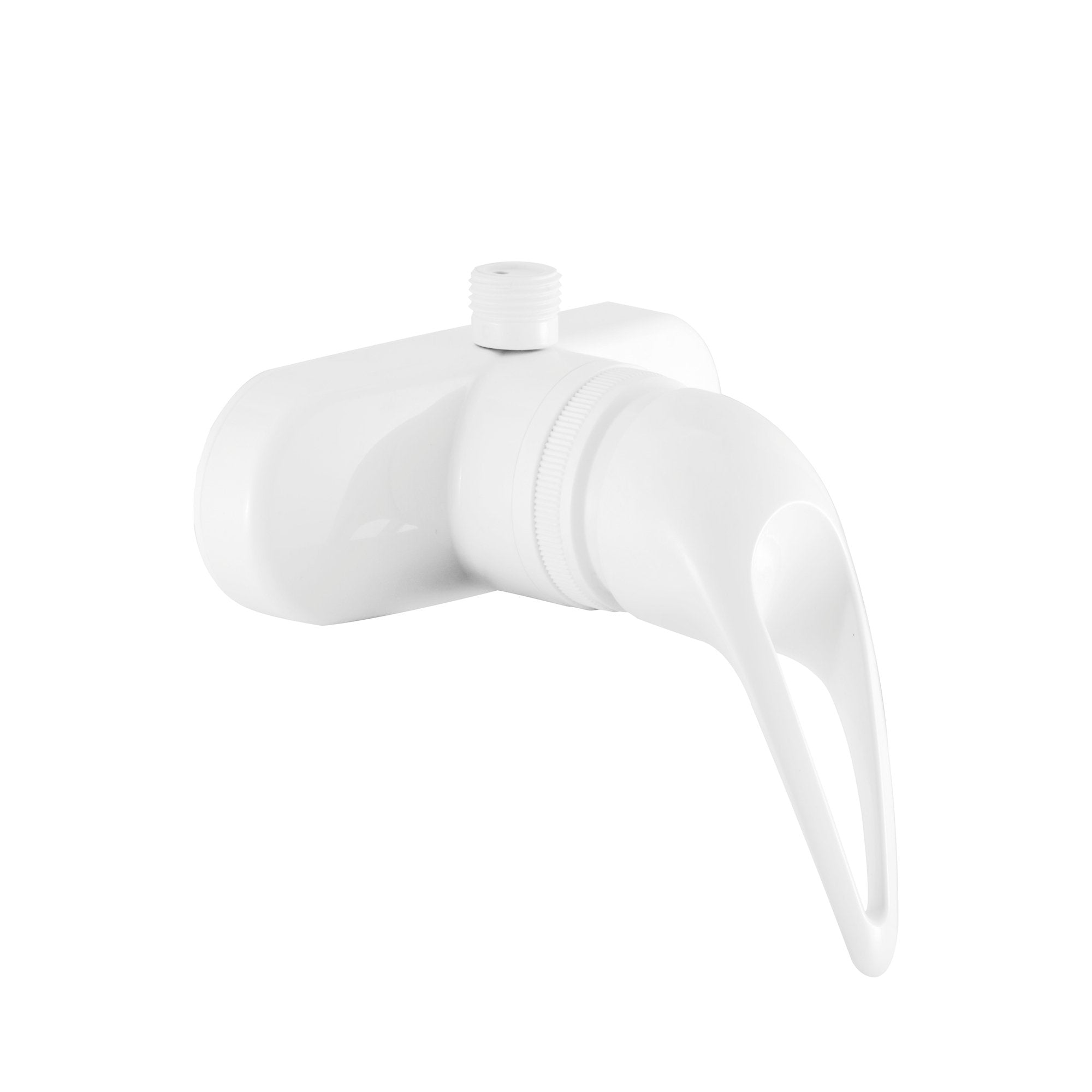 Dura Faucet RV Shower Faucet Valve Diverter DF-SA150-WT (White)