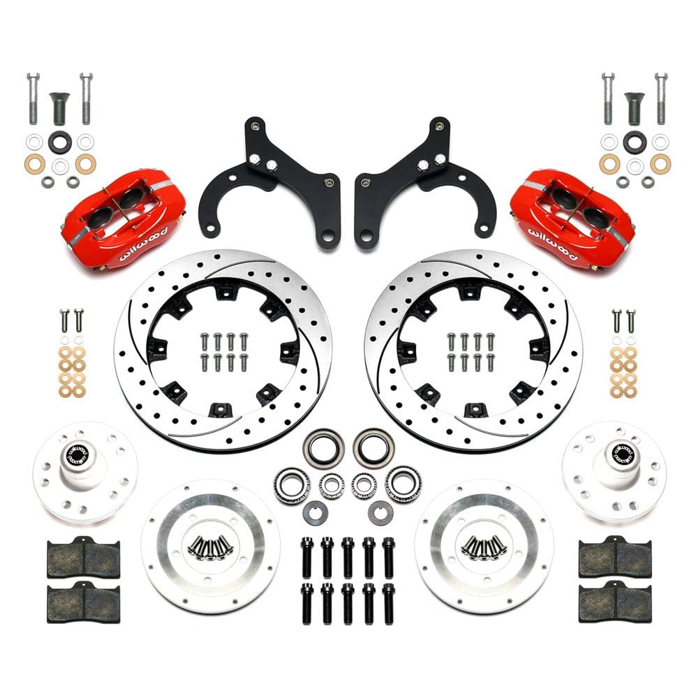 Front Disc Brake Kit Wilwood 140-12459-DR (63-64 Vette 12.19in), 1 Pack