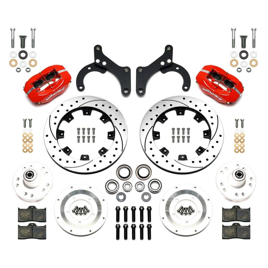 Front Disc Brake Kit Wilwood 140-12459-DR (63-64 Vette 12.19in), 1 Pack