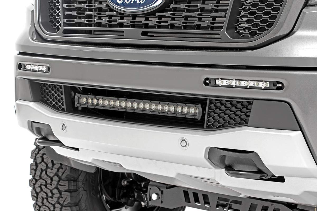 20" Rough Country Black Series LED Bumper Kit for 2019-2022 Ford Ranger - 70815