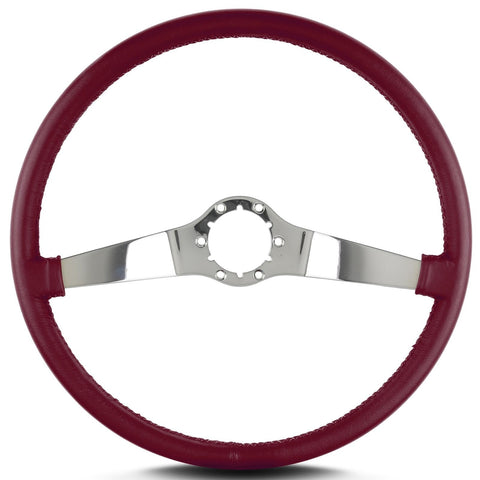 Burgandy Lecarra 66603 Two Smooth 15" Polished Thin Grip