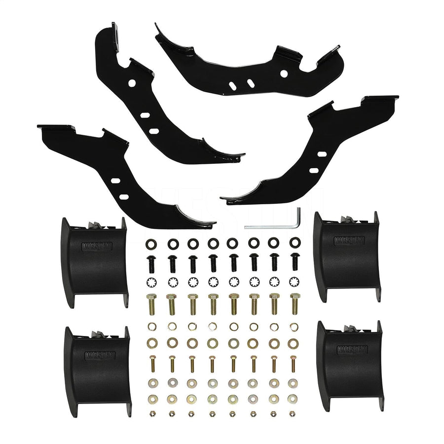 PRO TRAXX WESTIN 4in Oval Nerf Step Bars Polished
