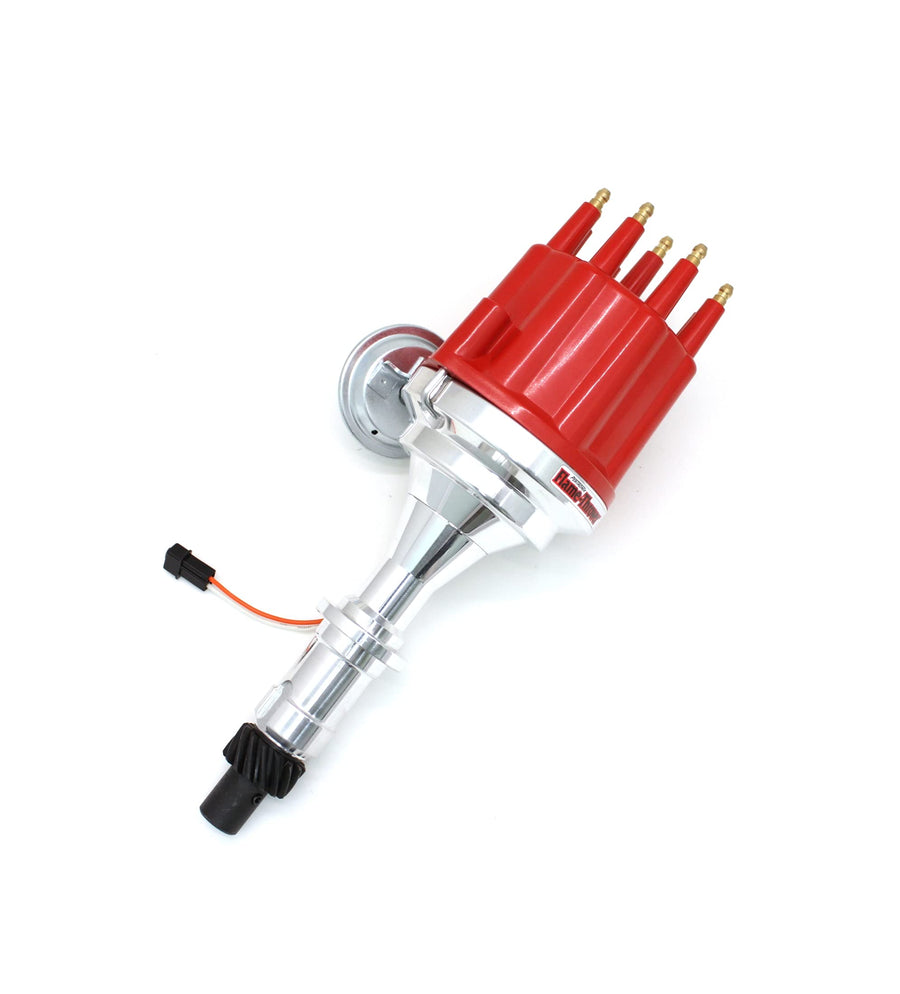Pertronix Billet Distributor D320711 (Mag Trig Pontiac 301-455 Red Male cap)