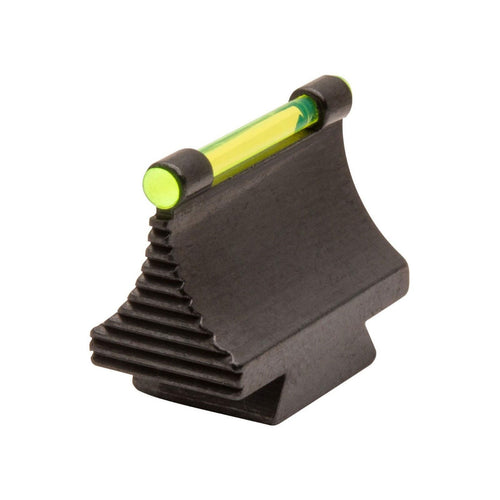 Dovetail TRUGLO 3/8-Inch Front Steel Gun Sight Replacement Fiber Optic Ramp Sight - .530", Green