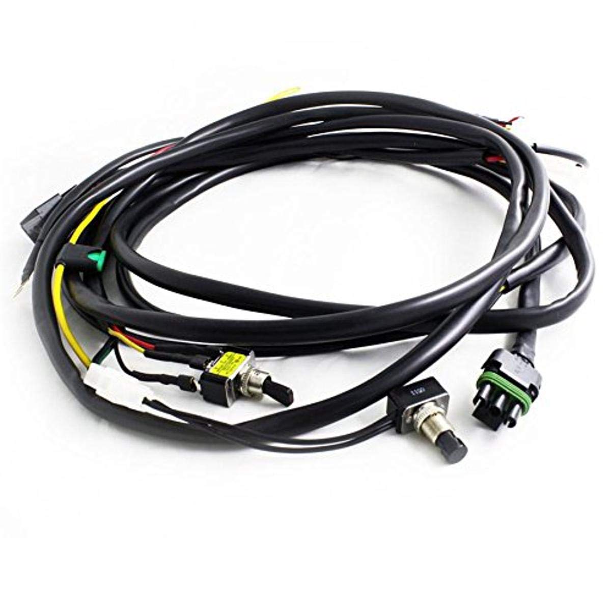 Baja Designs Hi-Power Wiring Harness OnX6 and XL with Mode Switch - 2-Light Max (325 Watts)