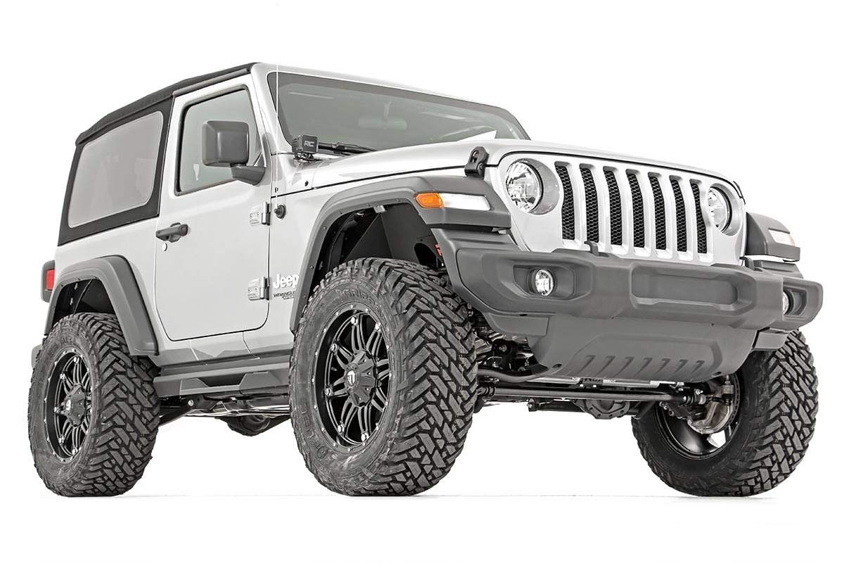 3.5" Lift Kit Rough Country for 2018-2023 Jeep Wrangler JL 2-Door - 62730