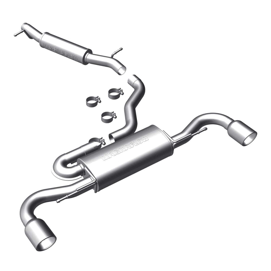 Large MagnaFlow Stainless Steel Performance Exhaust System Kit 16994