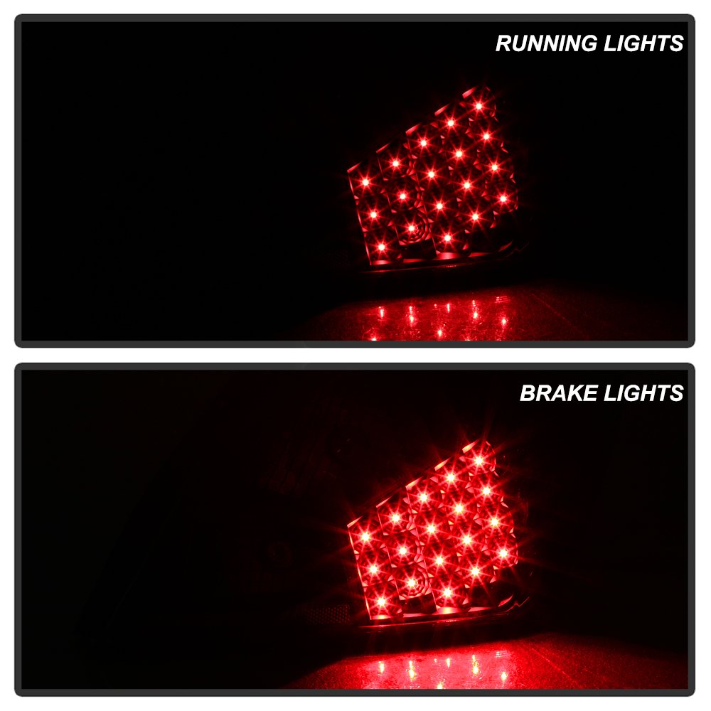 LED Tail Lights Xtune (ALT-JH-NA07-4D-LED-BK)