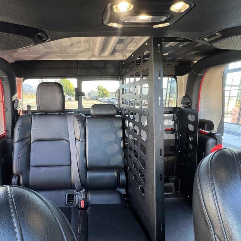 Rear Seat Cargo Rack Rock Slide Engineering for Jeep Gladiator JT 2020-2023, AC-RR-100-JT4