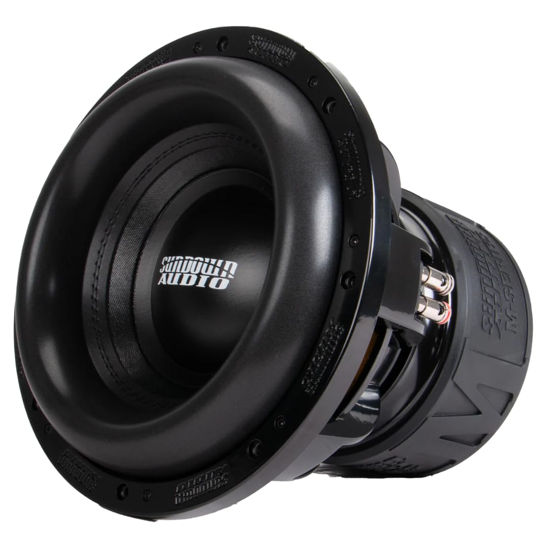 M12 Sundown Audio Car Subwoofer – 12" Dual 1 Ohm, 2000W RMS/4000W Peak, 3" Aluminum VC, 35mm Xmax, Mega Roll Surround, Quad-Stacked Magnet, Low-Distortion Car Audio Sub