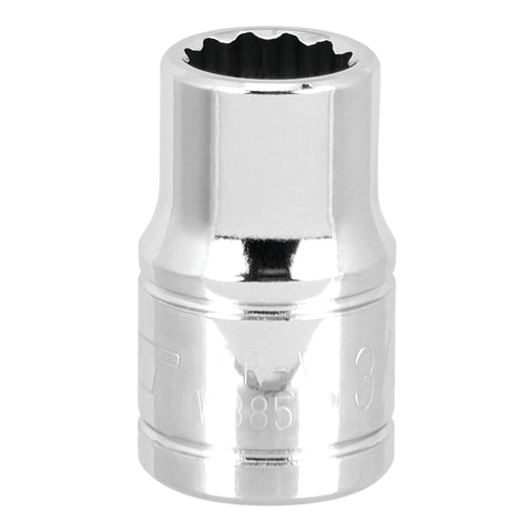 W38512 Performance Tool 3/8-Inch Drive 12-Point Socket, 3/8
