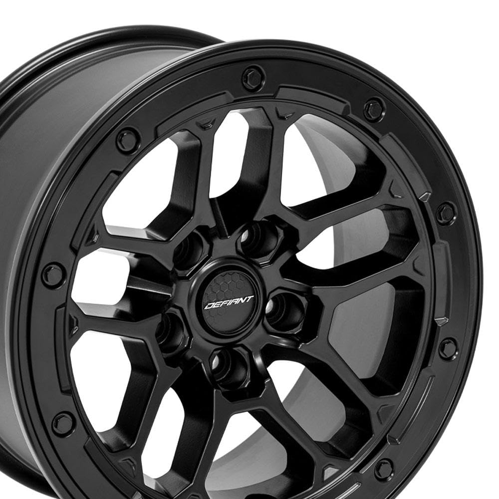 DF01 Wheels DEFIANT 17x8 5x5 +12et in Satin Black