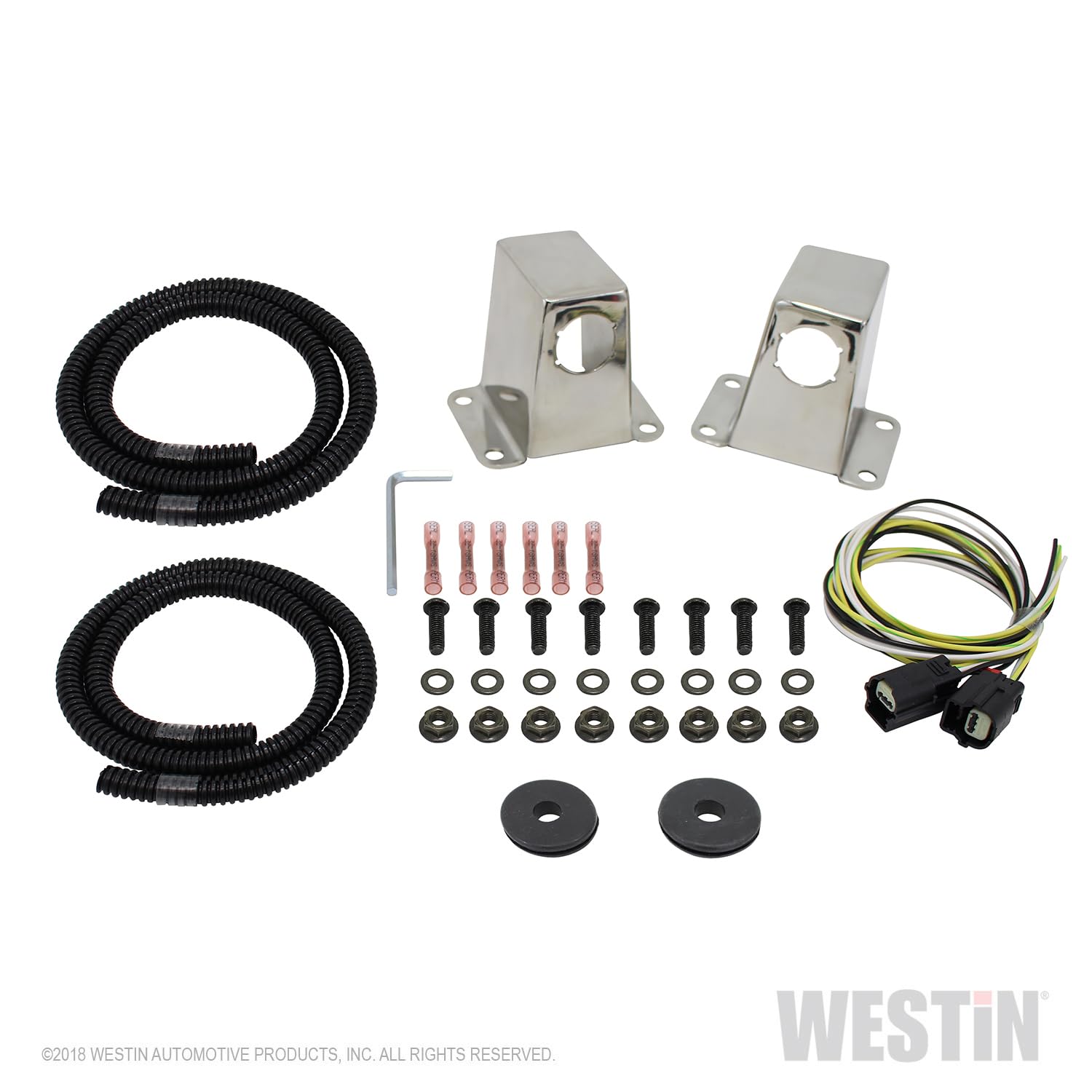 Westin Grille Guard Sensor Relocator Kit 45-0000S fits 2014-2019 Silverado Sierra 1500 2015-2019 Silverado Sierra 2500 3500 2015-2020 Tahoe Suburban (Exc 2500HD 3500HD)