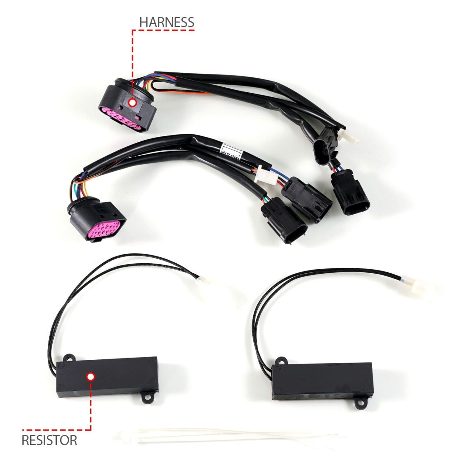 Dual Projector LED Headlights ANZO - With LED DRL And Sequential Turn Signal Chrome
