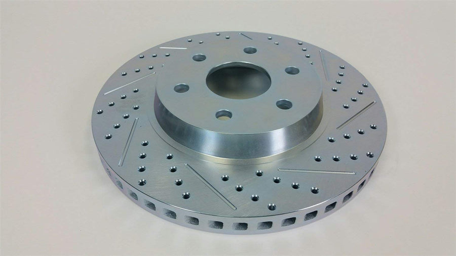Left Replacement Rotor 14in 1pc Front Left Service Parts