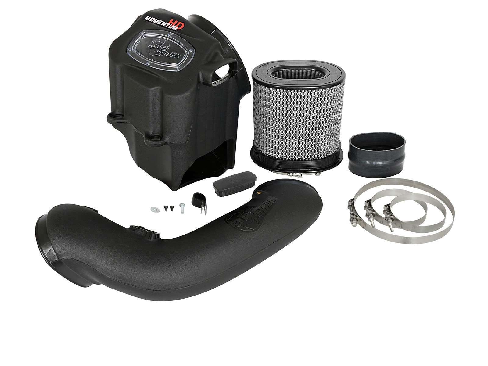 Momentum HD aFe POWER Cold Air Intake System w/Pro DRY S Filter, #51-73006, Black