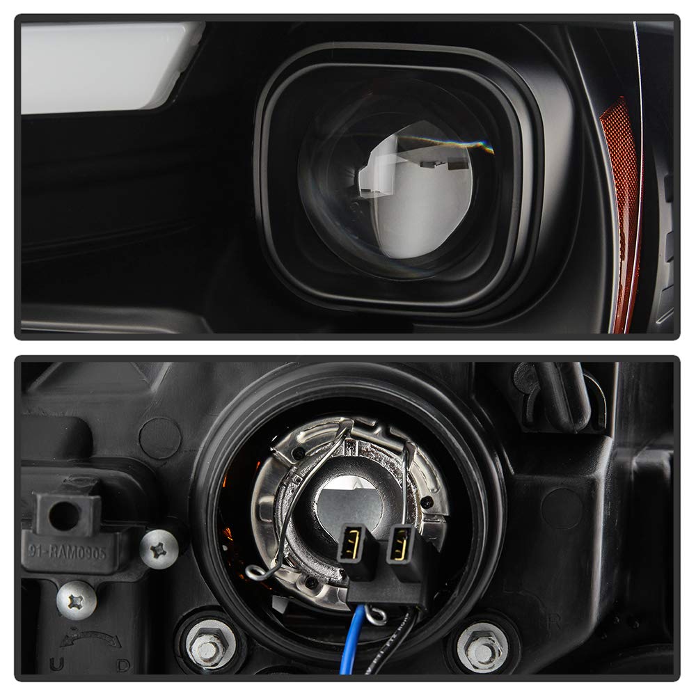 Projector Headlight Spyder - (PRO-YD-DR09V2-SB-BK)