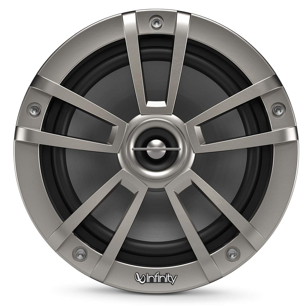 Infinity 622MLT Marine INF622MLT 6.5h RGB LED Coaxial Speakers - Titanium