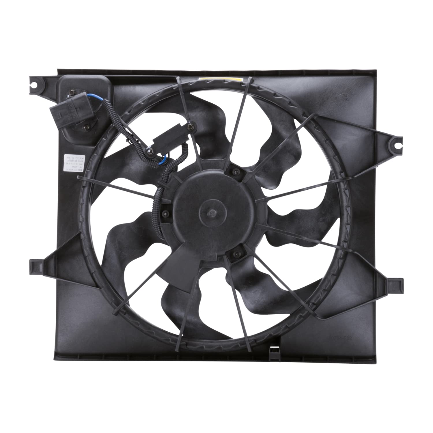 Replacement TYC 622240 Cooling Fan Assembly for Kia Soul