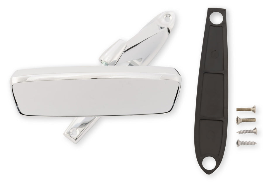 Scott Drake LH Outside Mirror in a Chrome Finish, Compatible with 1967-1979 Ford Bronco, Model C7TZ-17696-M