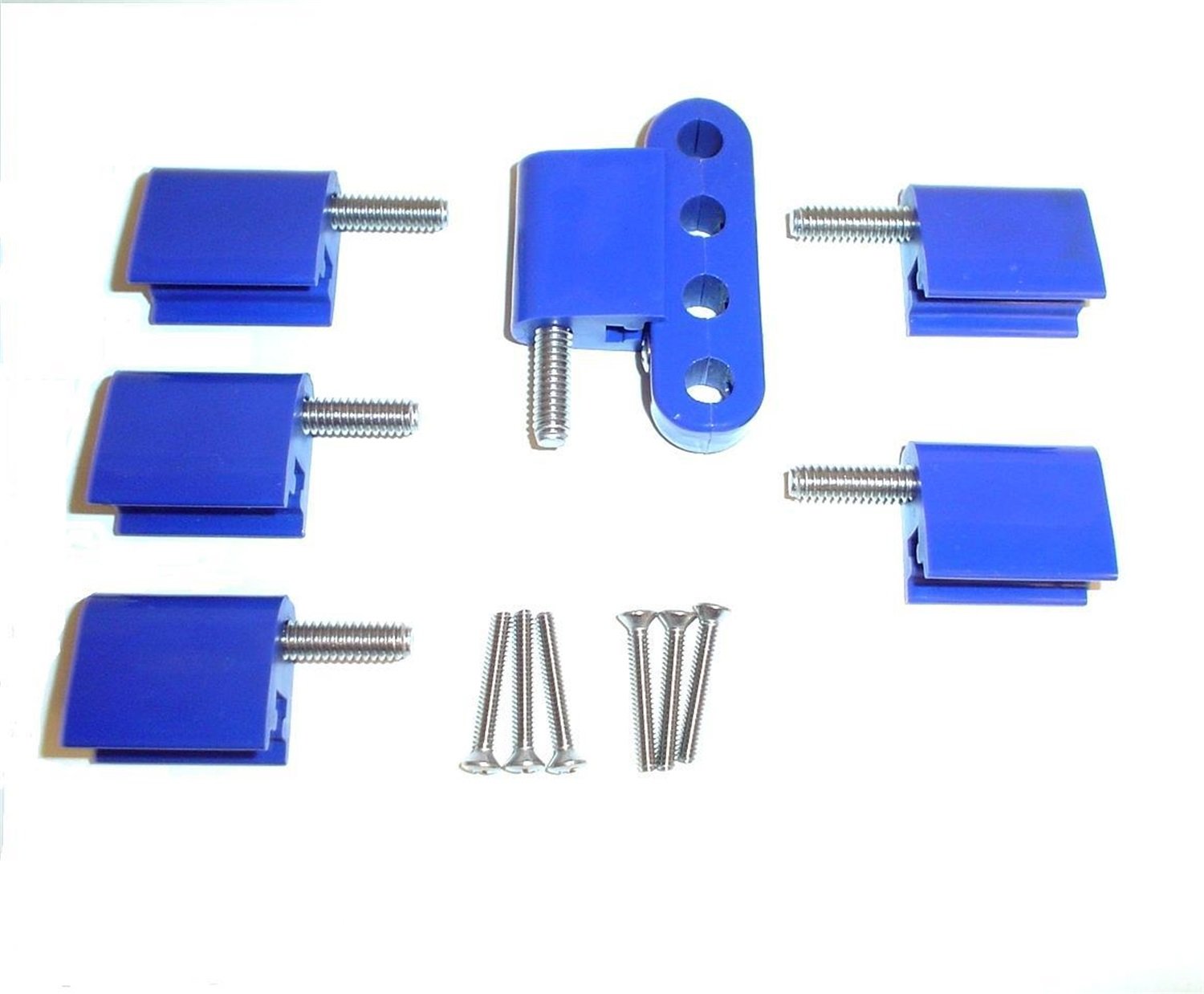 Bracket,Vert Taylor Cable Prod 42765 4/Pkg Blu