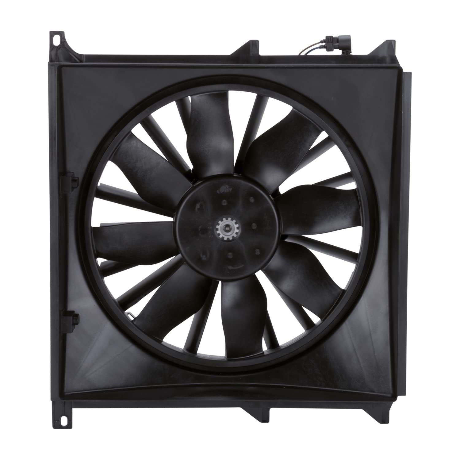 Replacement TYC 611440 Cooling Fan Assembly for BMW