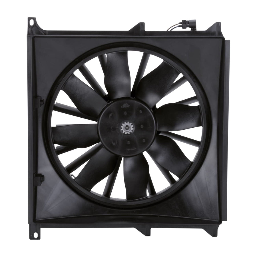 Replacement TYC 611440 Cooling Fan Assembly for BMW
