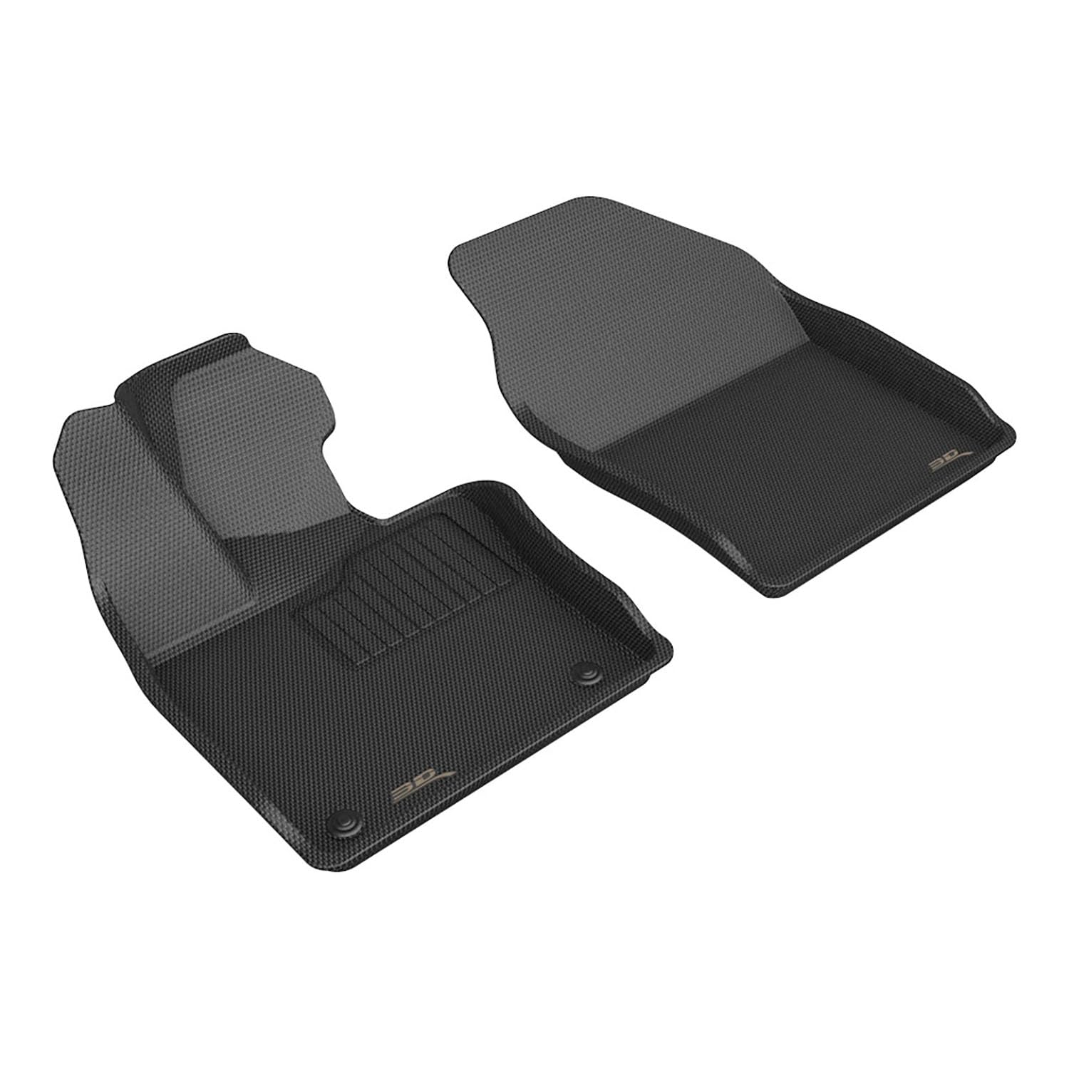 Kagu Floor Mat 3D MAXpider Custom Fit (Black) Compatible with Toyota Prius 2023-2026 - R1