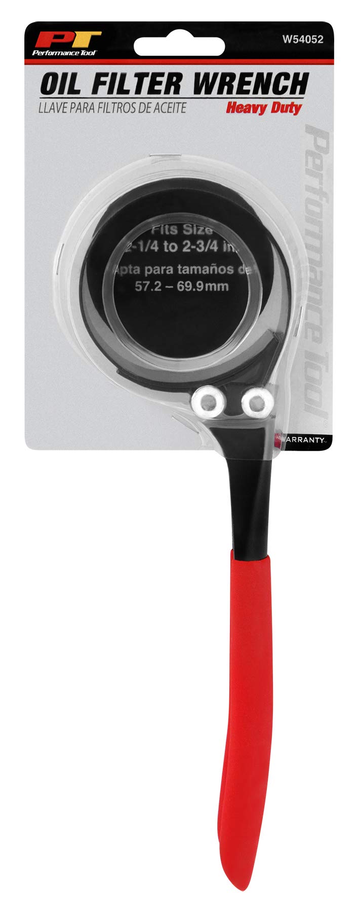 2-1/4-Inch to 2-3/4-Inch Performance Tool W54052 Oil Filter Wrench for Easy and Efficient Filter Changes