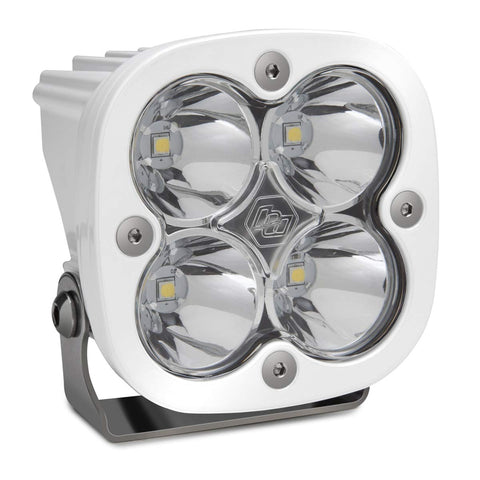 Baja Designs Pro Squadron White LED Auxiliary Light Pod - Marine Grade (Spot; Clear)
