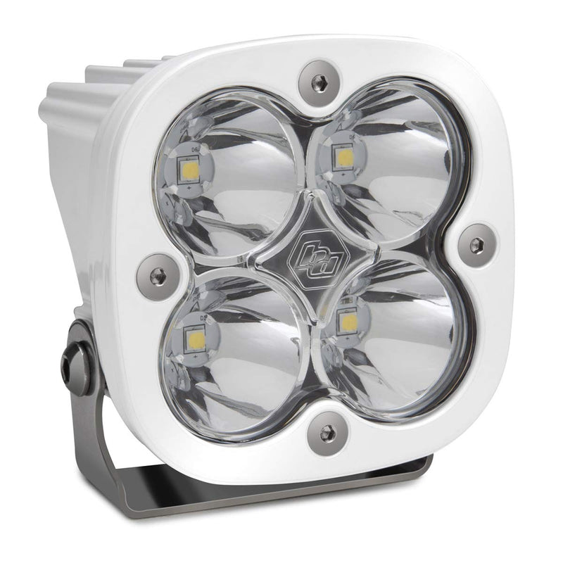 Baja Designs Pro Squadron White LED Auxiliary Light Pod - Marine Grade (Spot; Clear)