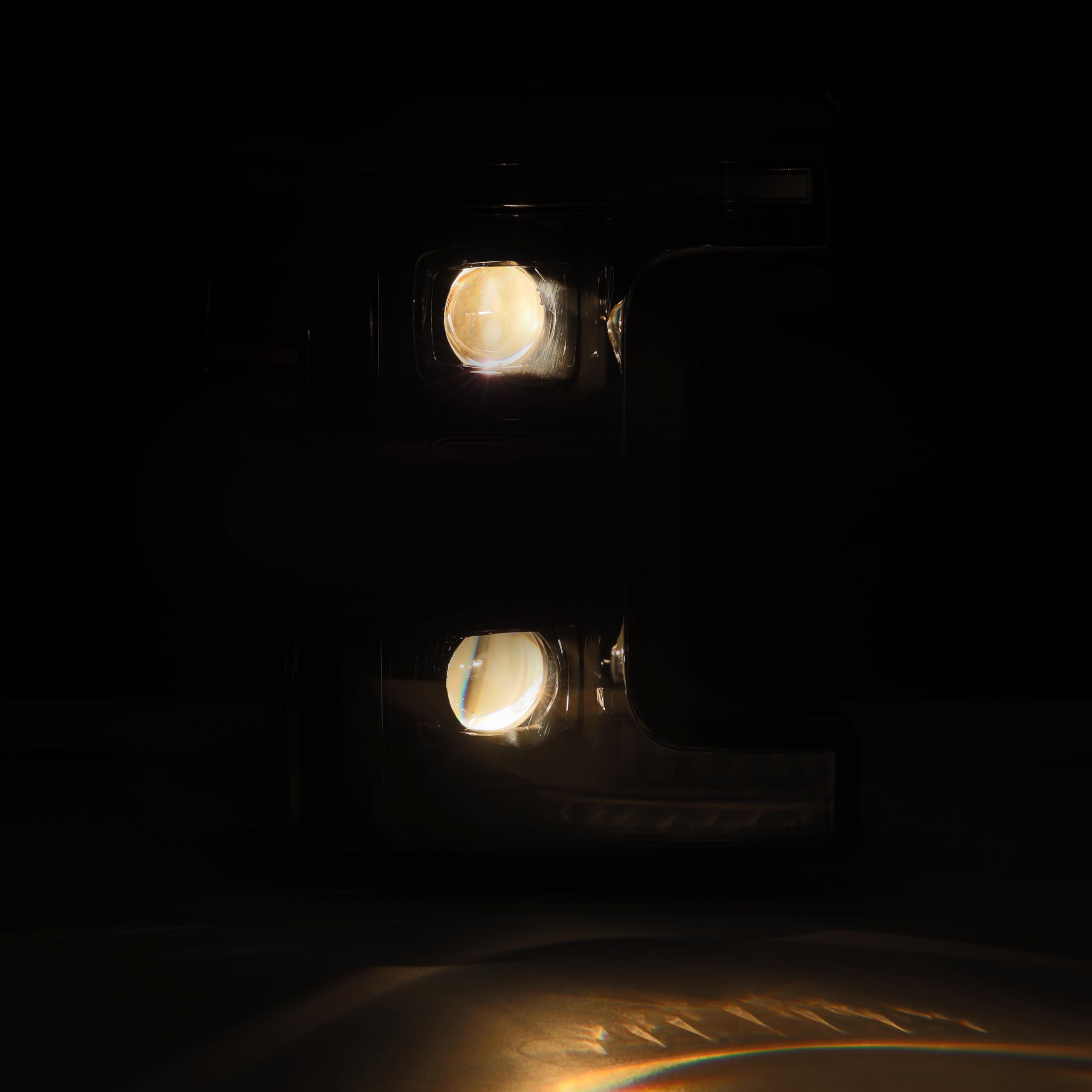 Projector Headlights AlphaRex for 17-19 Super Duty MKII PRO-Series Halogen Black