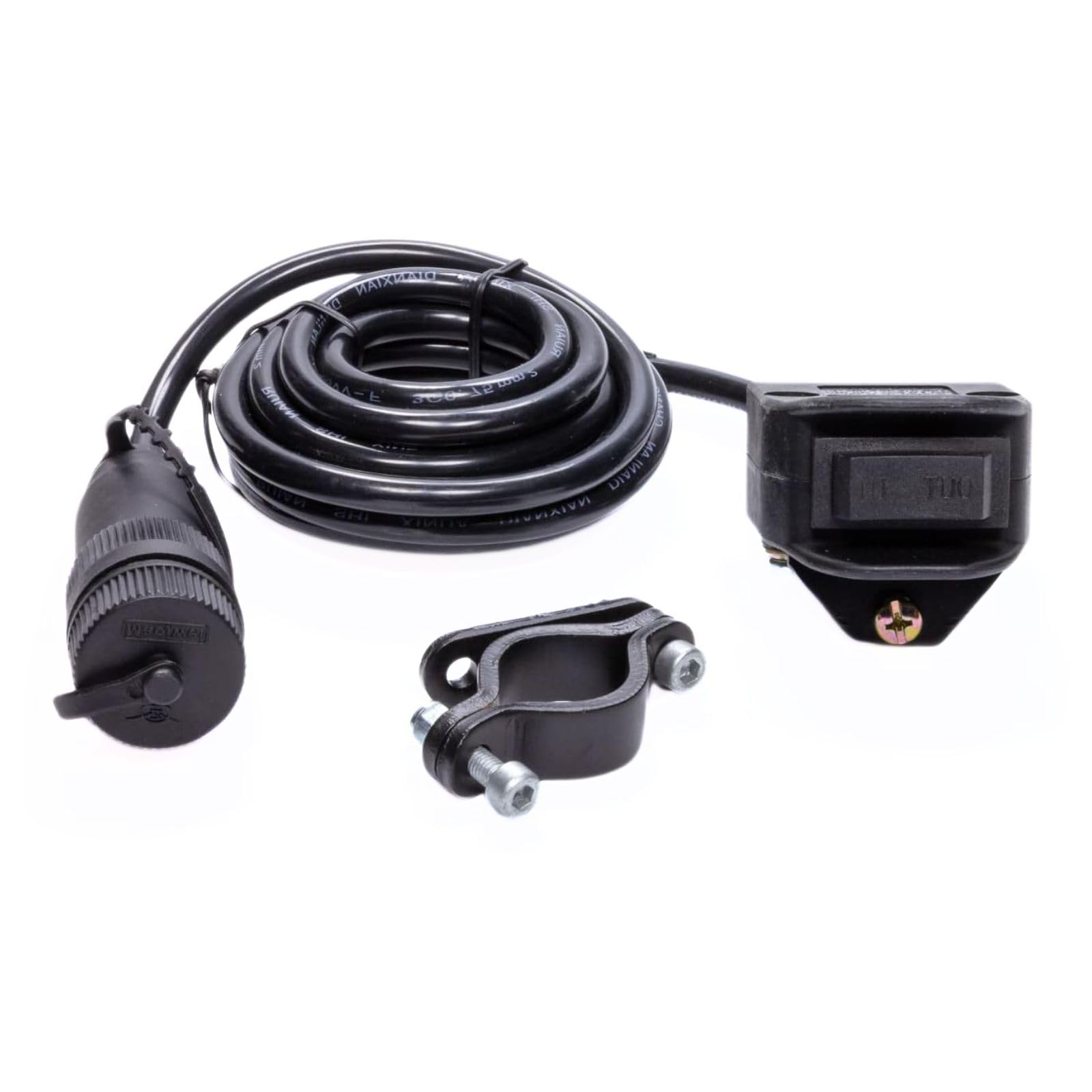 4 Pin MILE MARKER Single ATV Handlebar Remote | Compatible UTV & ATV Winches | Adjustable Mount | Accessible Control Provides