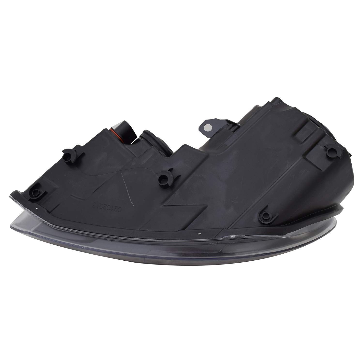 Right TYC Headlight Assembly Compatible with 2010-2014 Volkswagen Golf